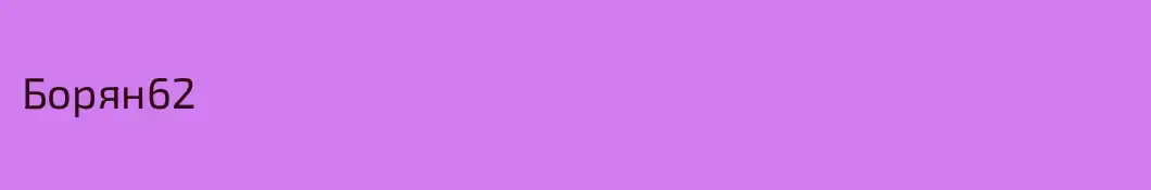 Борян62 